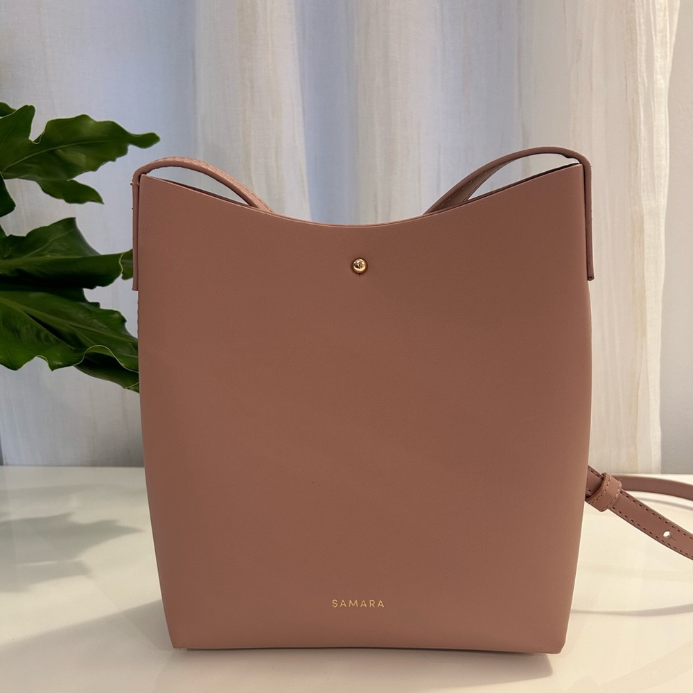 SAMARA Medium Shoulder Bag, Vegan leather - Picture 2 of 7